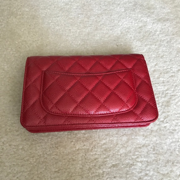 Chanel Wallet on Chain in Caviar with SHW - Picture 5 of 6